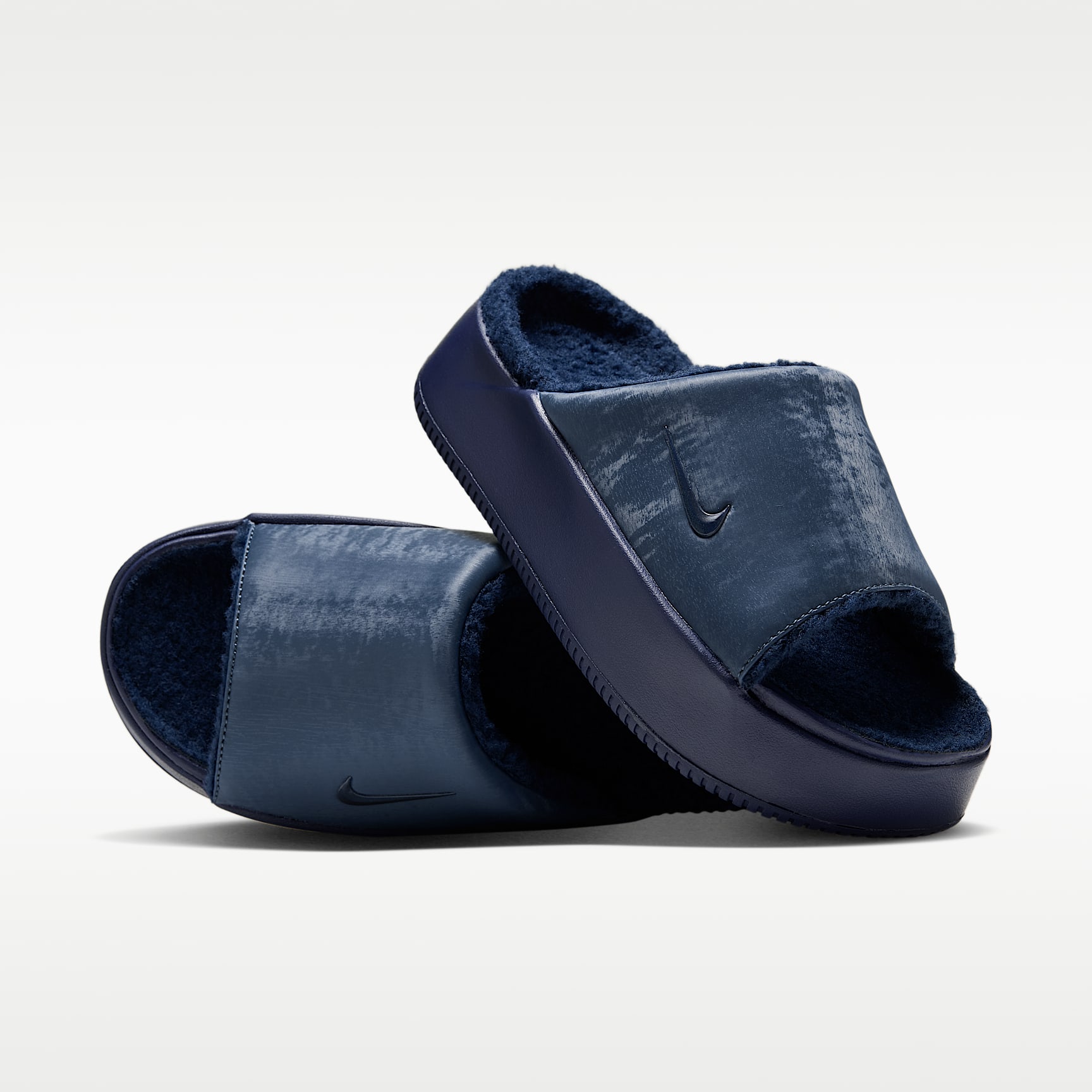 Nike Calm Elevation SE Faux Fur Women's Slides. Nike.com